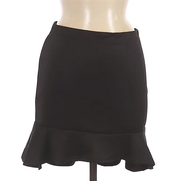 Black Mini Skirt M - Picture 1 of 2